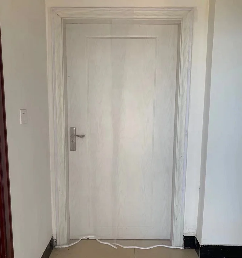 Cheap style  Mosquito Door screen without magnet Prevent Insect Door Mesh Screen Door Curtain