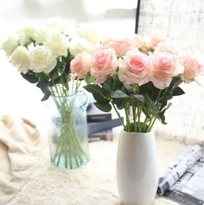 Shininglife Brand Rose artificial wall flower table wedding decoration artificial flowers rose