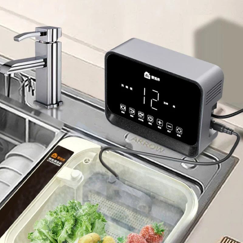 wholesale multifunction 400W dish vegetables washing machine household ultrasonic cleaners with examining report