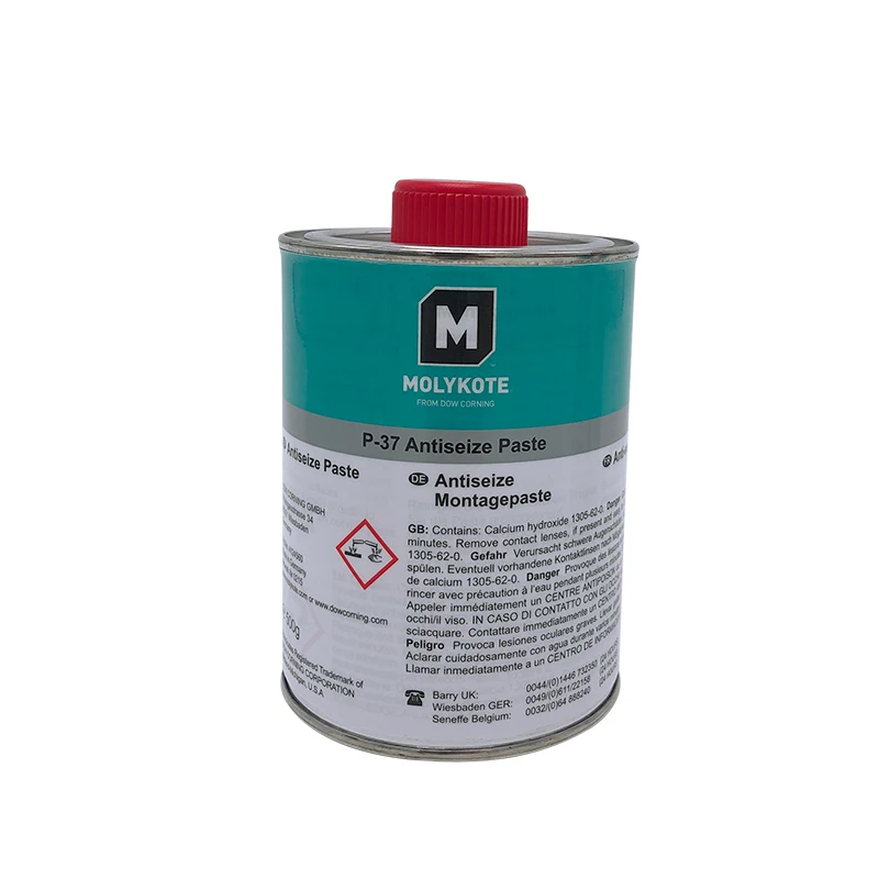 Molykote P-37 High-Purity Thread Paste Mlk-P37 Gray-Black 500g/Can