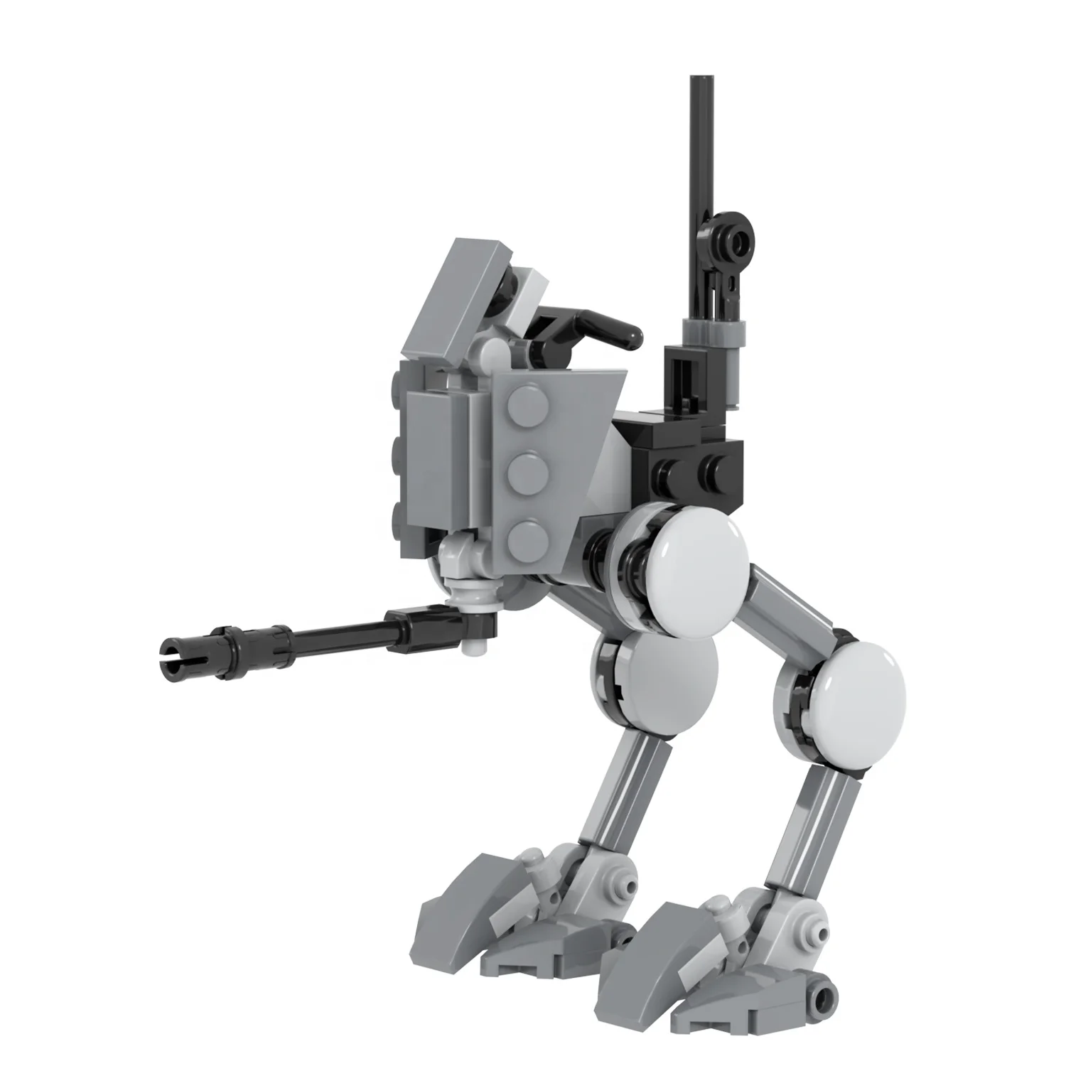 MOC2180 Block Set Wolfpack AT-RT Space Wars  leguoguo Mini Action no figures Building Blocks Toys Building Kit mould king