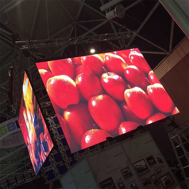 90 degrees Rental Led Display HD Full Colour P3.91 Indoor with High Refresh 3840hz concert stage background led display