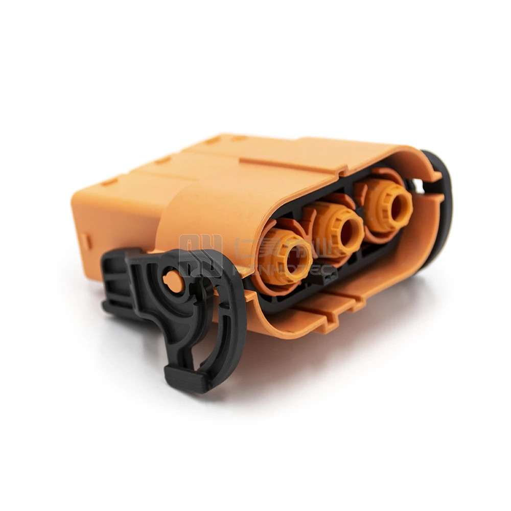HVIL Connector 3 Pin 250A New Energy Vehicle Connector Power IP67 with High Voltage Interlock