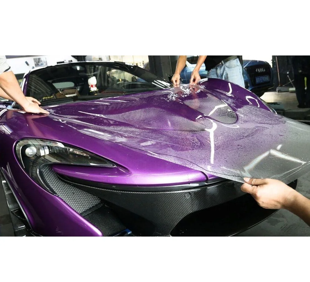 FOB Self-healing Anti-Scratch Heat-resistant 1.52m*15m TPU Car Paint Protection Film Car PPF