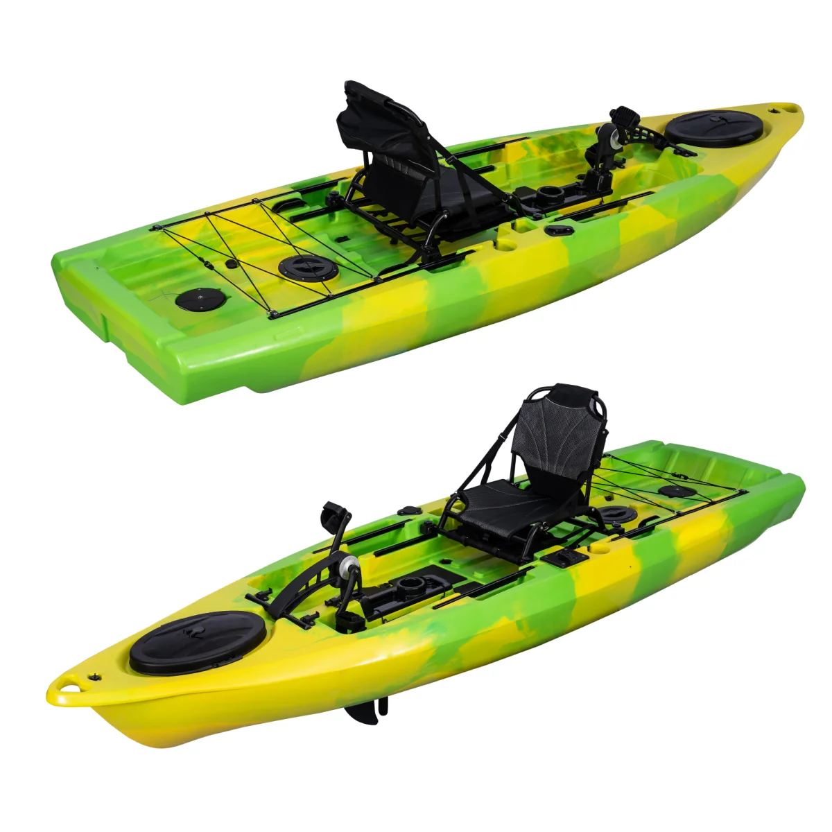 Hot-selling 3.28 meters single person kayak sale for fishing pedal kayak