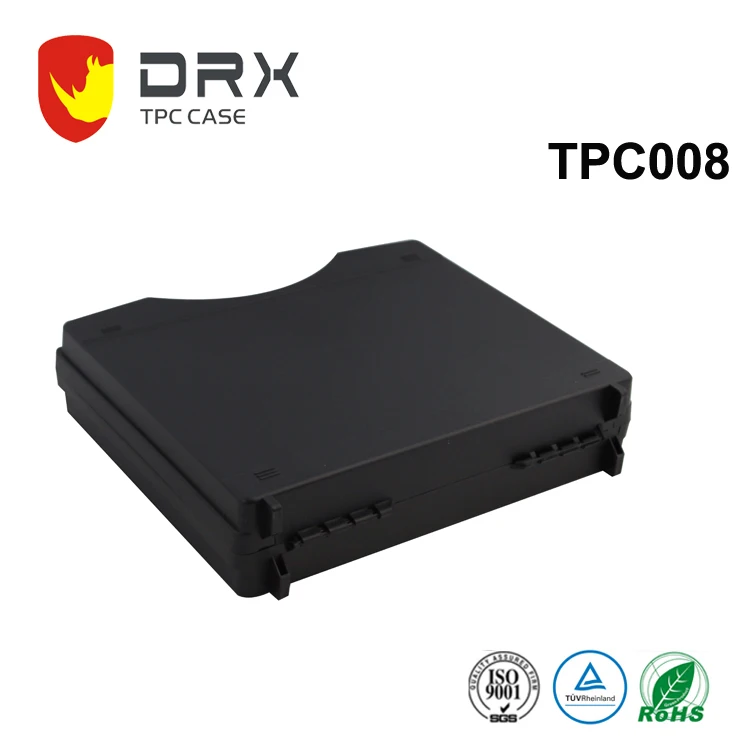 Custom simple tools storage plastic handle PP carry case