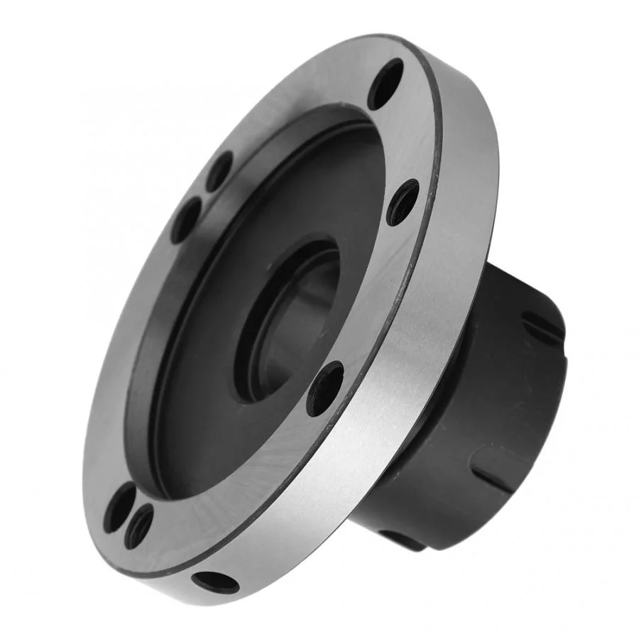 80mm/100mm Diameter ER32 Collet Chuck 0.005 Accuracy Carbon Steel Fixing Chuck Holder For CNC Milling Table Machine Lathe Tool