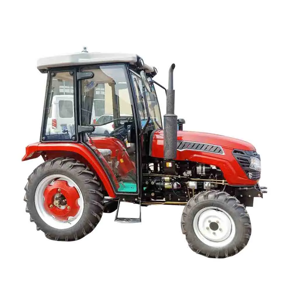 Mini Tractor Farming With Front End Loader Tractors Trucks Lawn Mower Small 4 Wheel Tractor