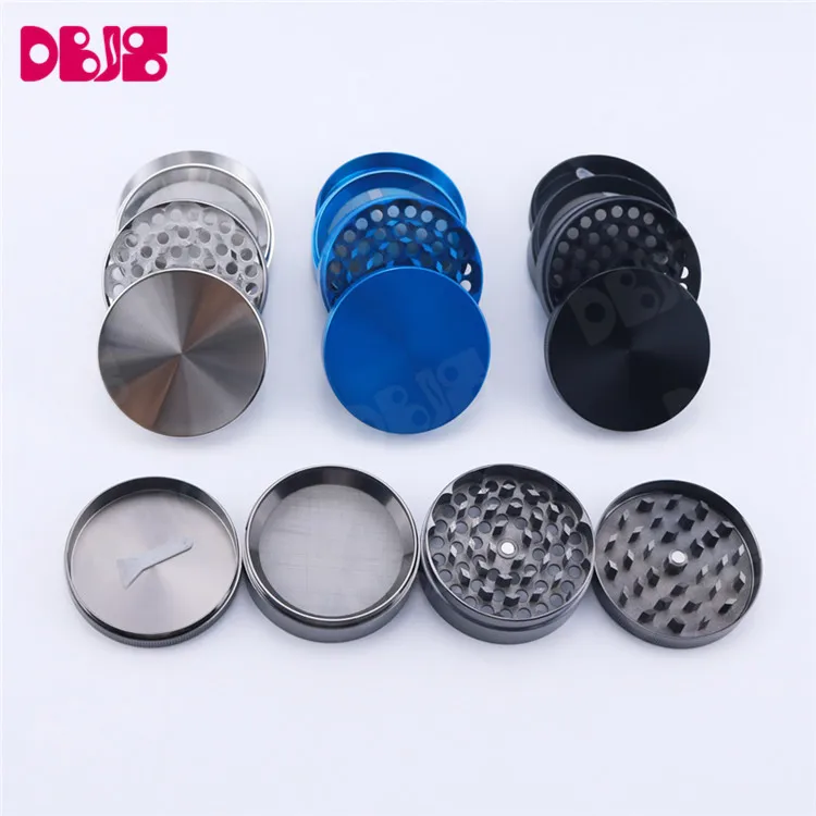 
Advanced customization rainbow color tobacco dry herb grinder smoke accessories 