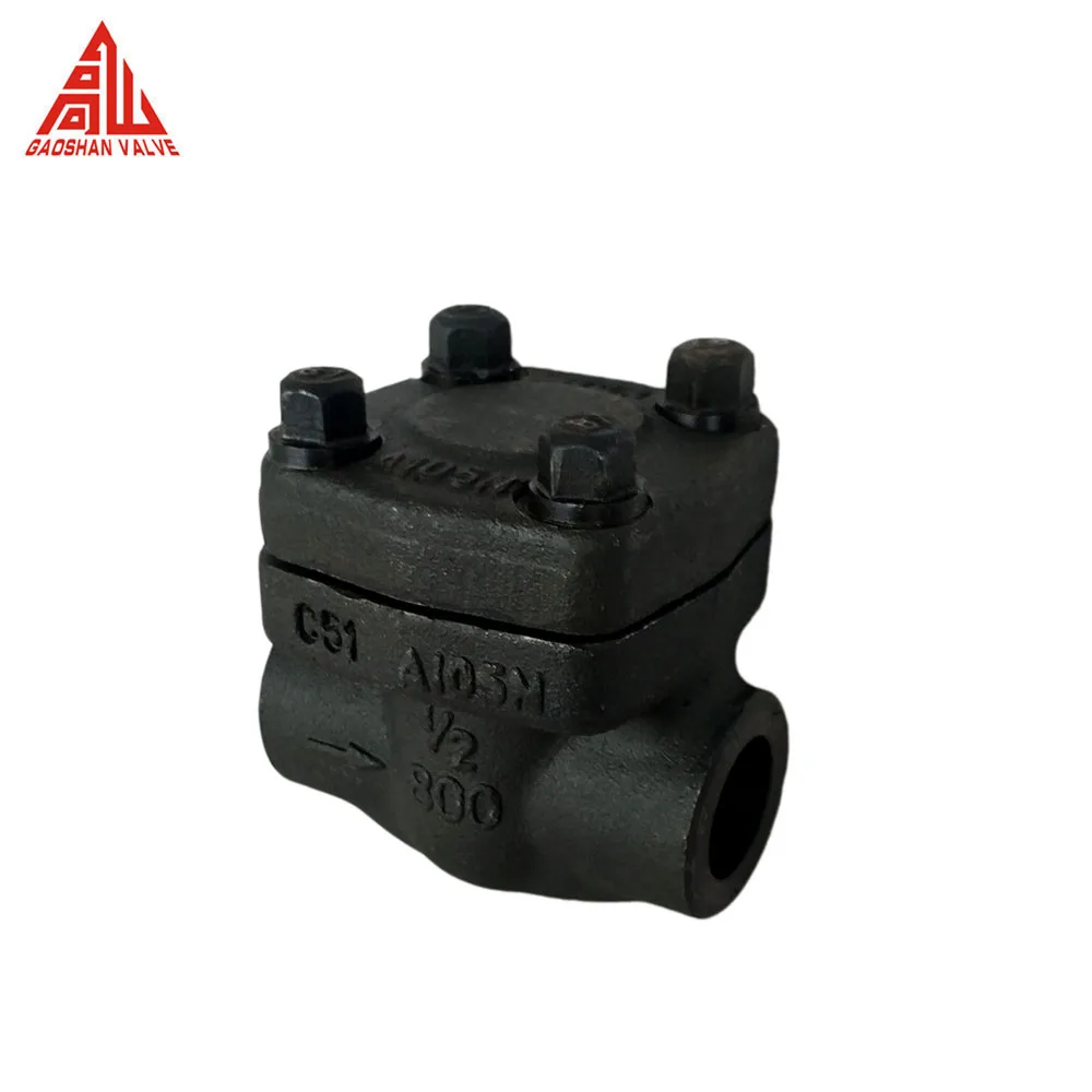 Forged Check Valve ANSI 800 LB 800 # A105N Swing Type Non Return Check Valve