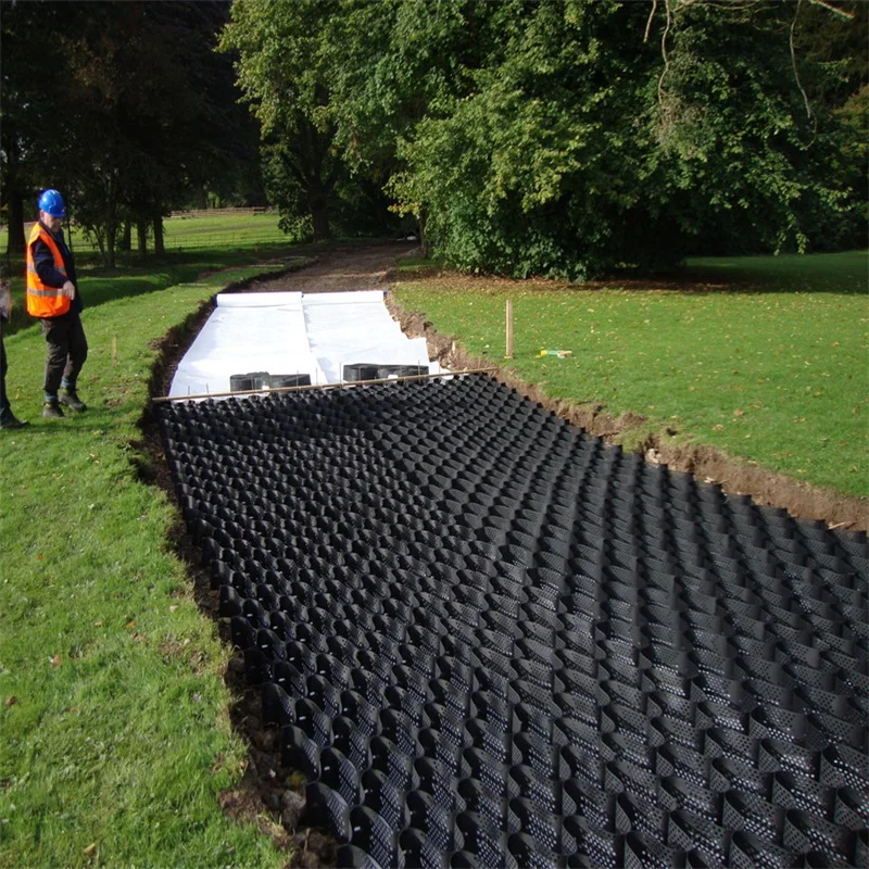 Предварительная линия по производству листов из полиэтилена Hdpe поставка пластиковых ячеистых гравийных ячеек с бесплатным образцом