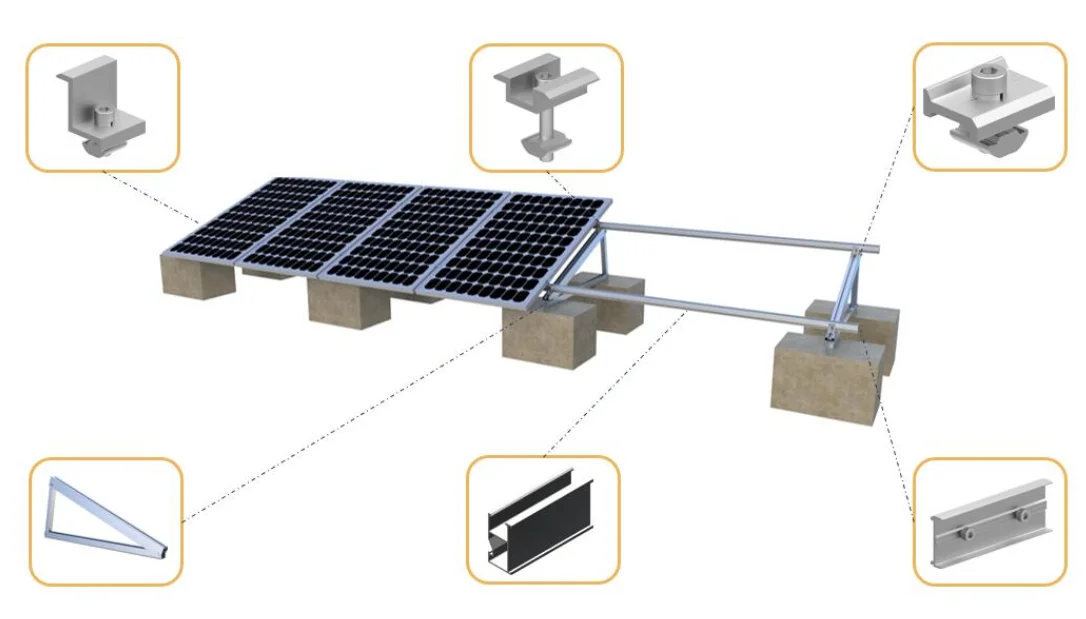 Tin Roof Portable Solar Pv Panel Mounting Brackets/rooftop Racking System portable solar panel mount