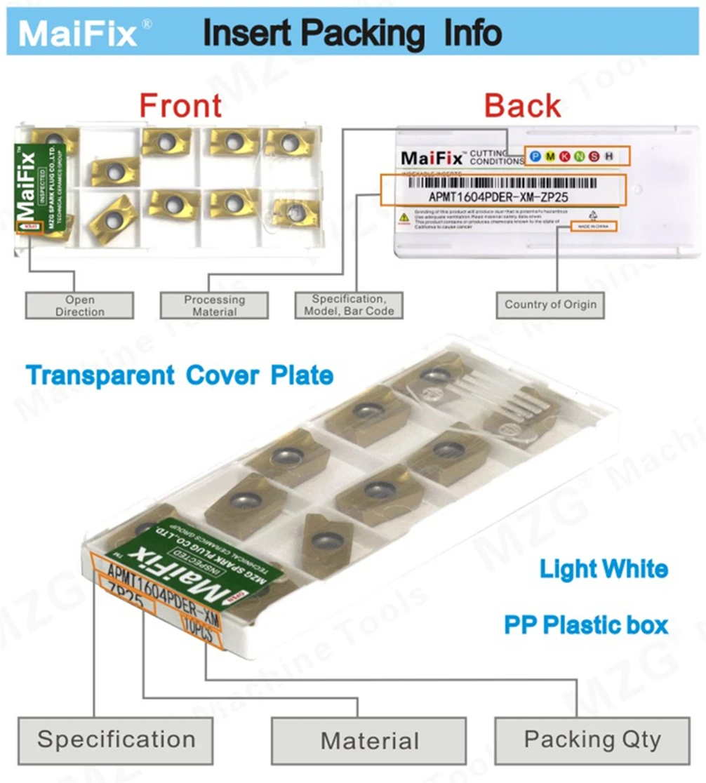 Maifix SPMG SPMG090408 CNC Drilling Tools Processing Stainless Steel SP Type Quick Drill Tungsten Carbide Inserts