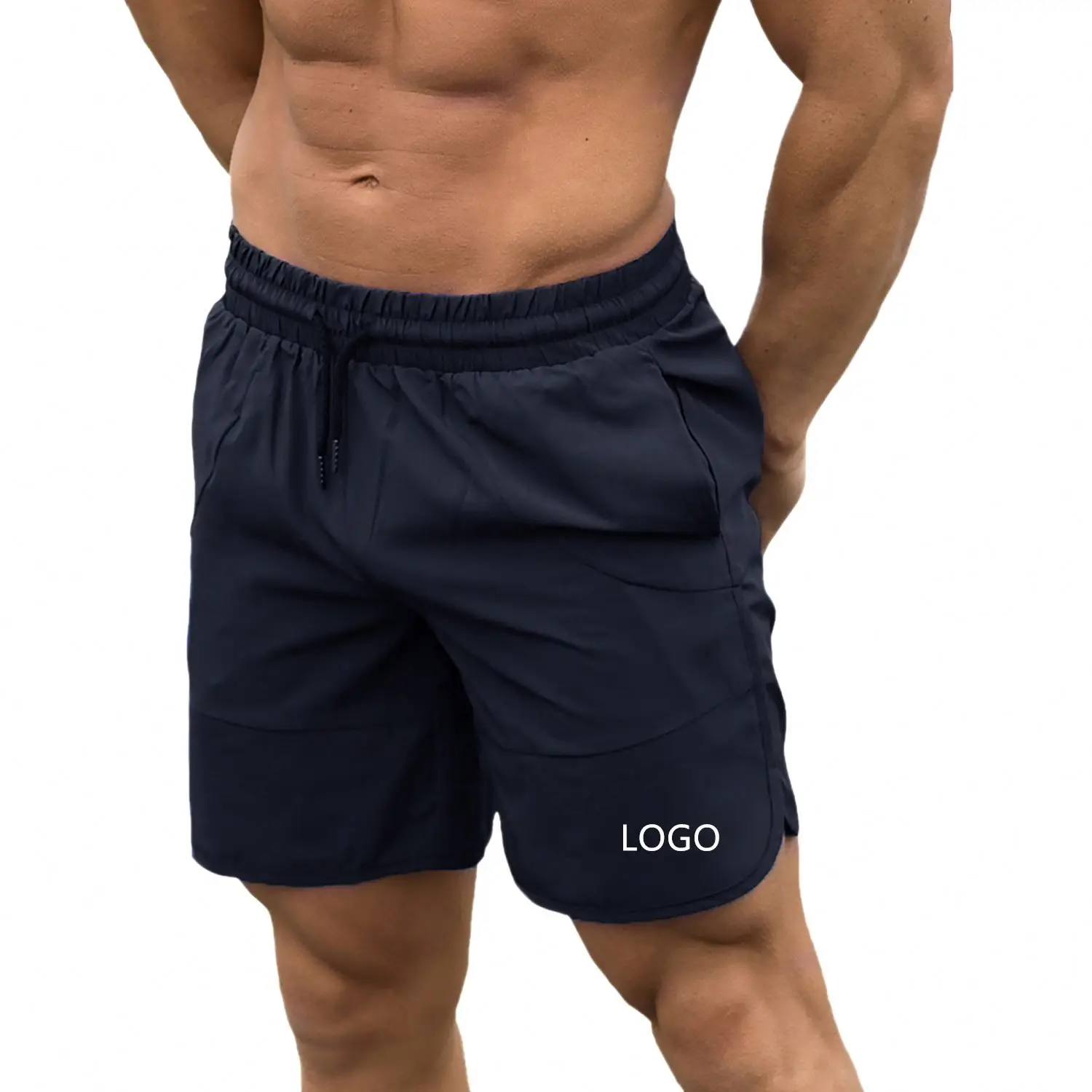 Polybag Packaging Gym Home Gym Elastic Waist  Summer Mens Surf Board Blank Beach Shorts Mens Boardshorts