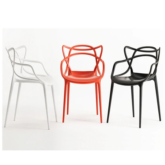Manufacture Wholesale Nordic Modern PP Plastic Restaurant Room Hotel Dining Chairs