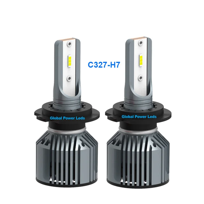 
new h7 led headlight globalpowerleds factory led car fog light competitive price C327 60W h7 led headlight 