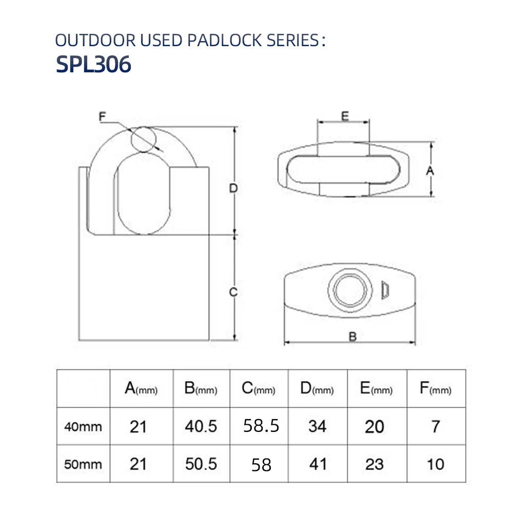 Brass Smart USB app warehouse padlock with fingerprint