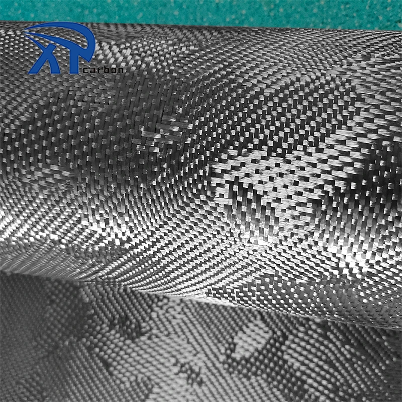 Yellow and Black Camouflage Jacquard Aramid Carbon Fiber Fabric color