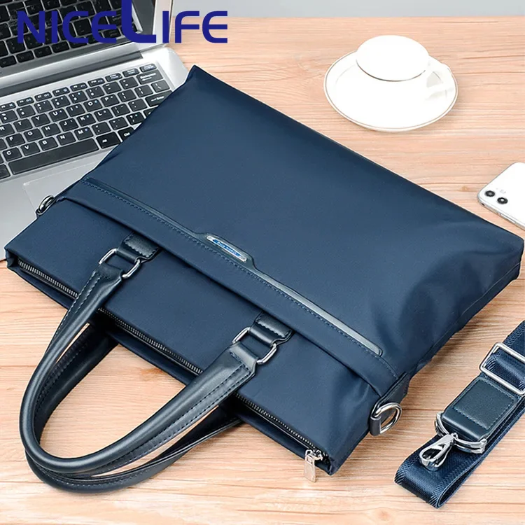 Remoid Custom Business Genuine Leather Messenger Laptop Bag Waterproof Wear Resistance Computer Handbag Briefcases For Men
