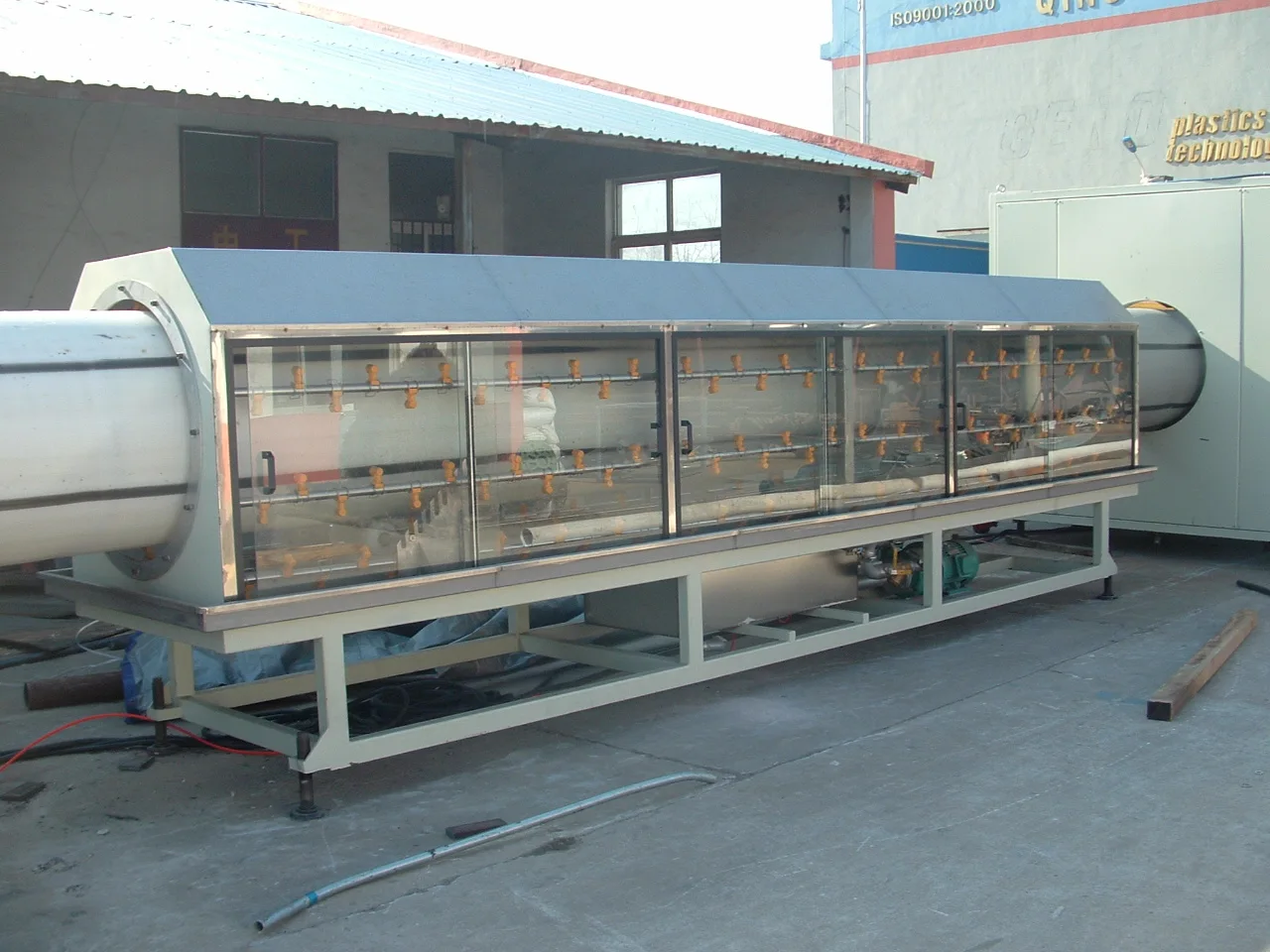 High Speed Automatic HDPE PE Water Pipe Extrusion Line Factory PPR Tube Making Machine For Plastic Pipe