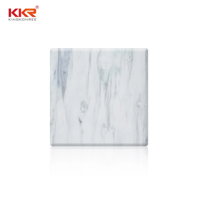 wholesale 6mm artificial stone bendable acrylic solid surface for kitchen Counter top