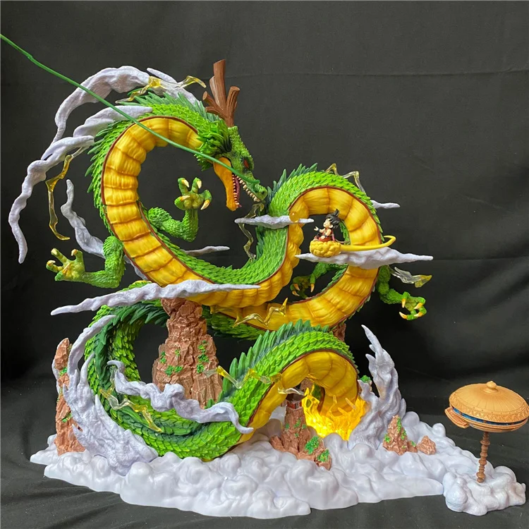 New Arrival Gk Dragon Balls Z Action Figure Big Size Shenron Somersault Cloud Goku Figurine Model Toys Dolls