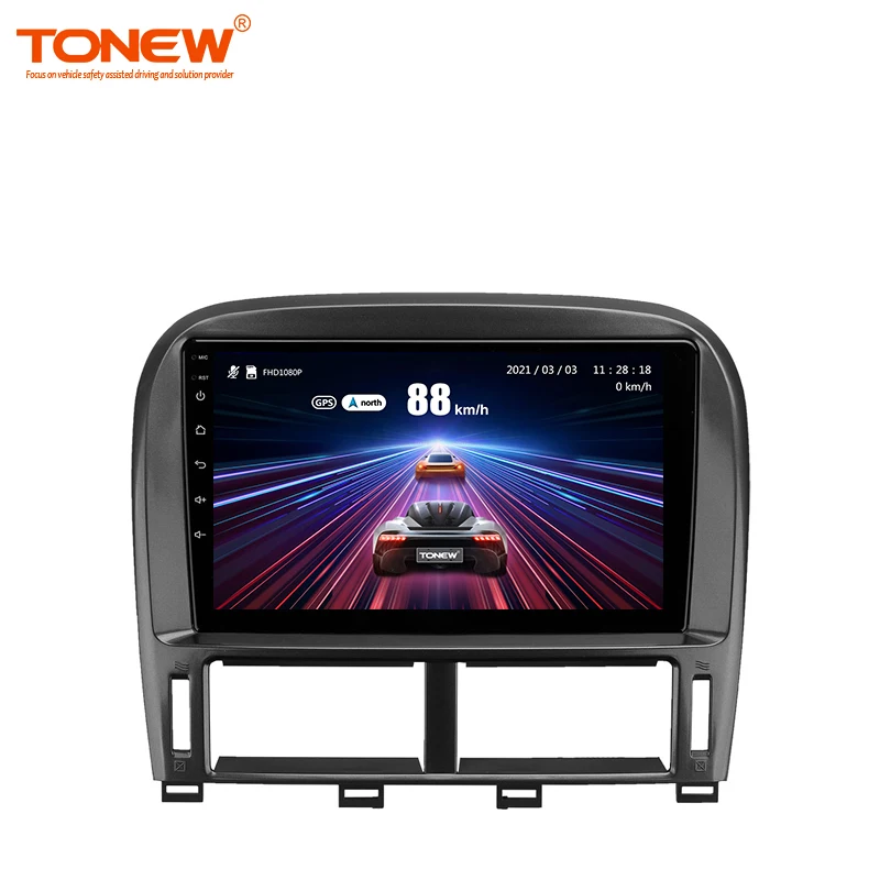 Автомагнитола Tonew для Lexus LS430 XF30 LS 430, Android, автомобильный DVD-видеоплеер с видеорегистратором и двойным объективом, Wi-Fi, DVR, видеорегистратор с камерой