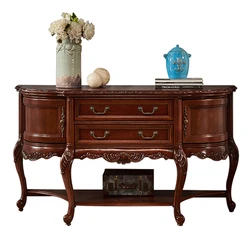 Американская Античная резьба по дереву, прихожей, входного стола, крыльца, кабинета, мебель для гостиной R225A1