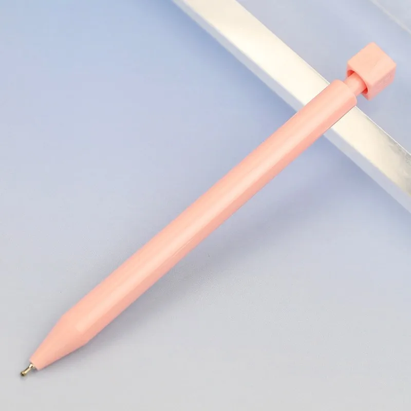 Creative ABCD decompression rotary oil pen high appearance level Morandi color neutral pen can print logo