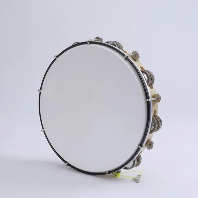 Name list of products 6 inch Sheepskin handmade wooden toy instruments custom small mini tambourine
