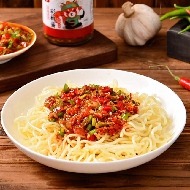 Color Chili Sauce Authentic Sichuan Flavor Suitable for Dishes Steamed And Stir-fryed Pepper Paste food condiments