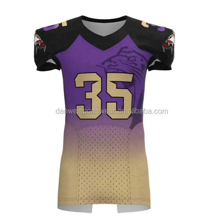 
2020 Attractive Design Your Own custom made American Football Jersey Uniform 