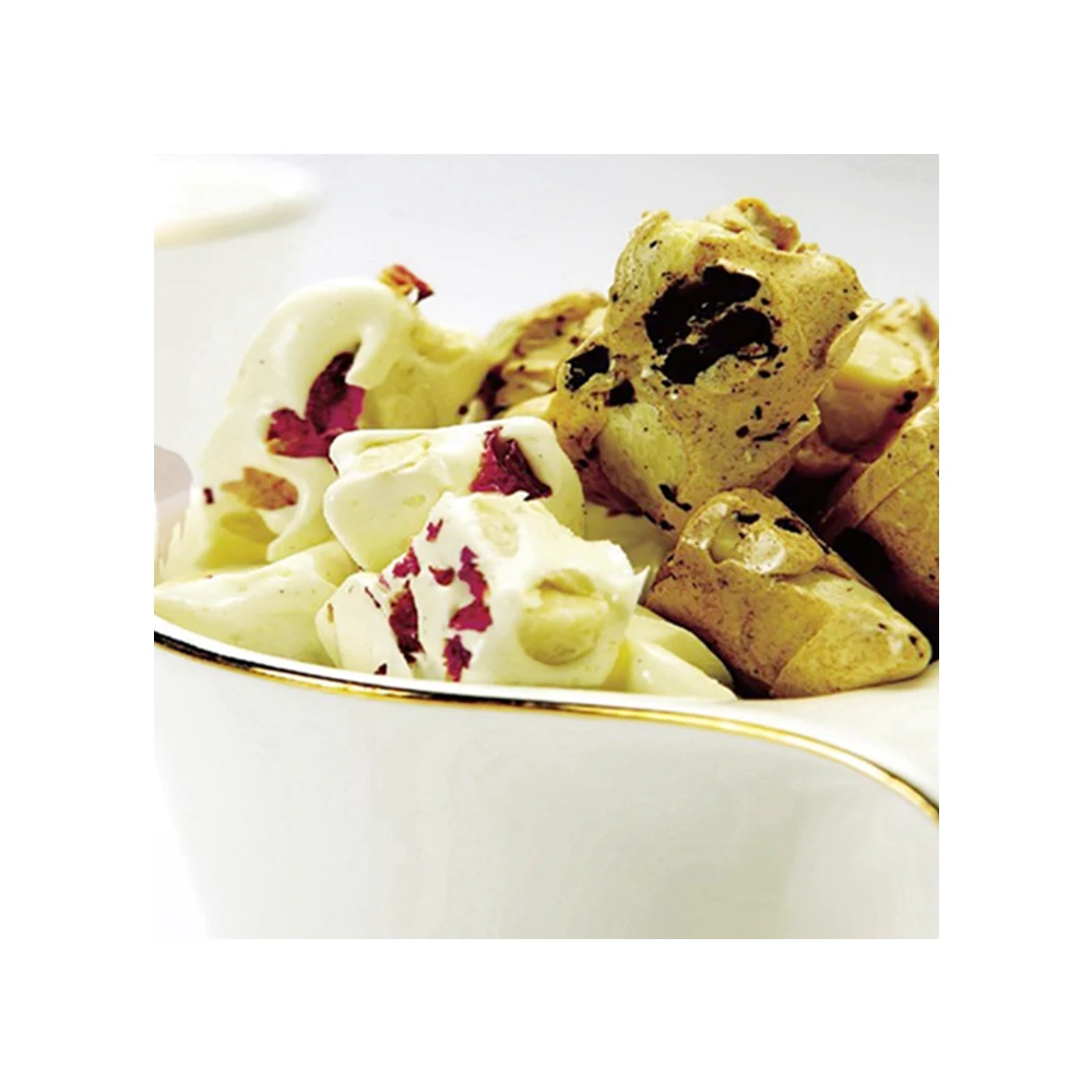 Заводская поставка, интегрированная нуга в форме блока с низким содержанием сахара, производитель сладостей