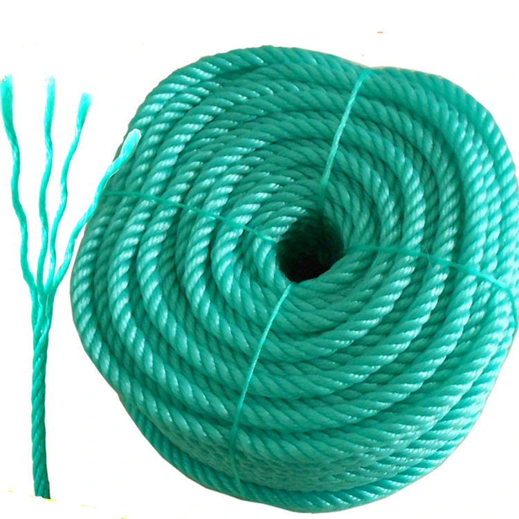 High Quality nylon rope 3mm  4mm 6mm 8mm 10mm 12mm 14mm 16mm 18mm 20mm pp and pe ropes