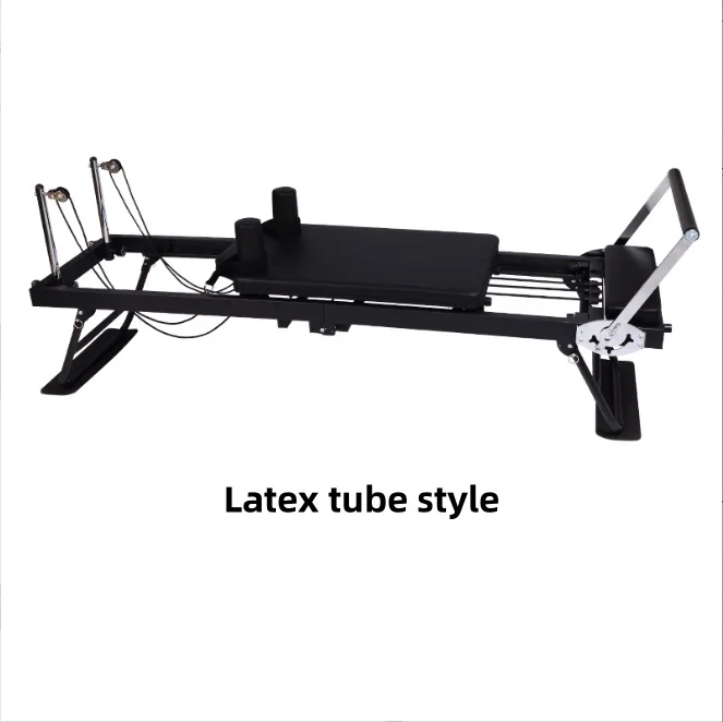 Extended Track Folding Pilates Reformer Equipment Core Yoga Bed Body Balance Training Machine for Home Gym Fitness