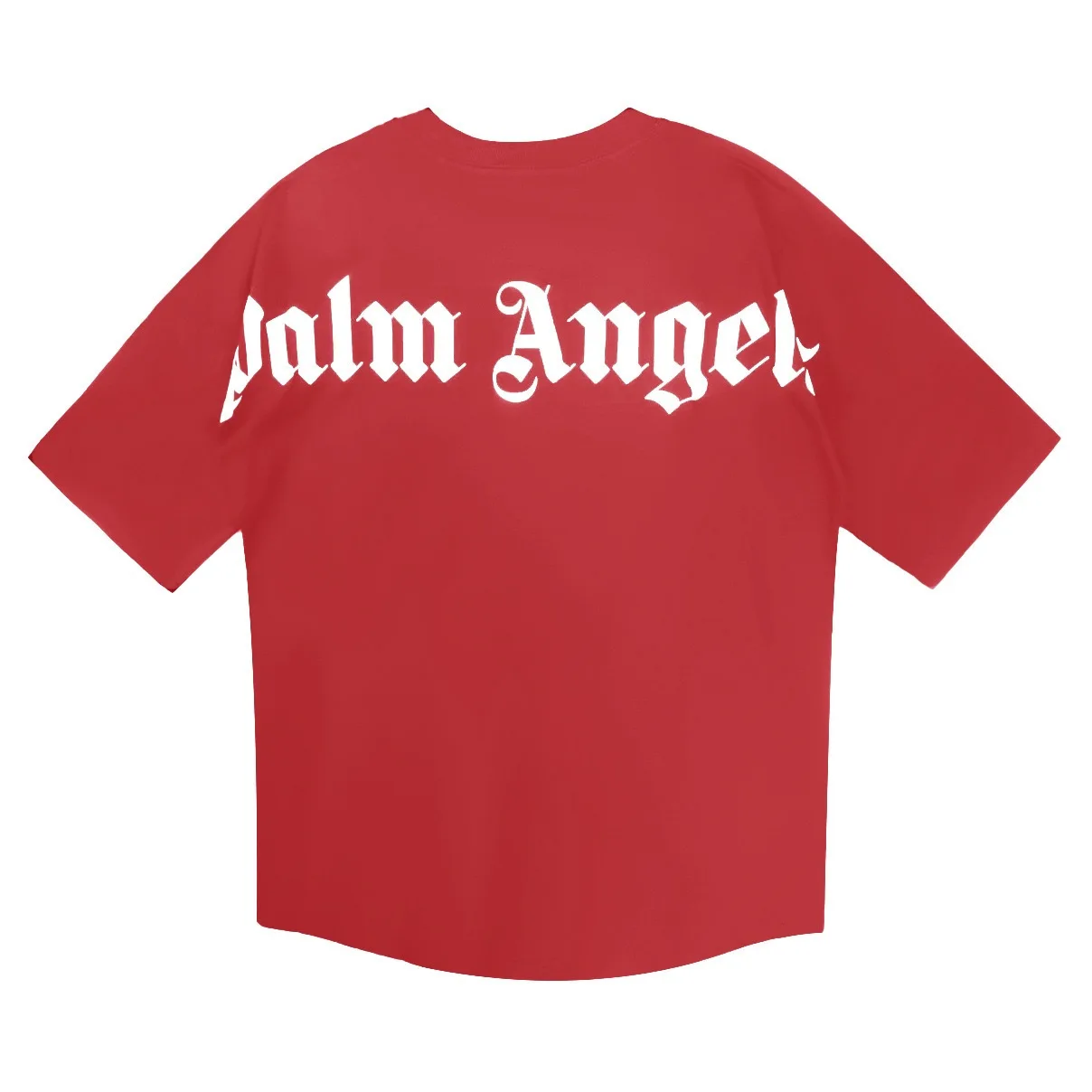 Custom Logo 2024 PA Severed Head Bear T-shirt Palm Tree High Street Hipster Bat Sleeve Back Big Logo Letter T-shirt