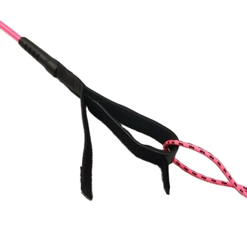 Custom Surfboard Leash 6/7/8/9/10 ft Durable Strong SUP Straight Leg Surf Rope Leash De Surf Leash Kite