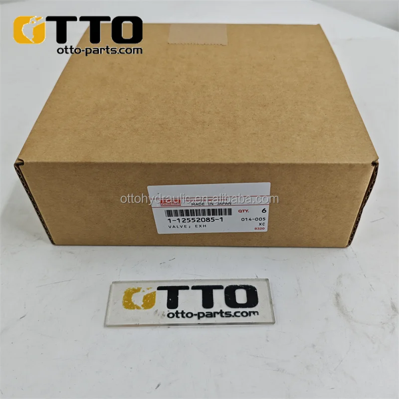 OTTO Genuine EX300-3 Excavator Spare parts 6SD1 1-12552085-1 Exhaust valve