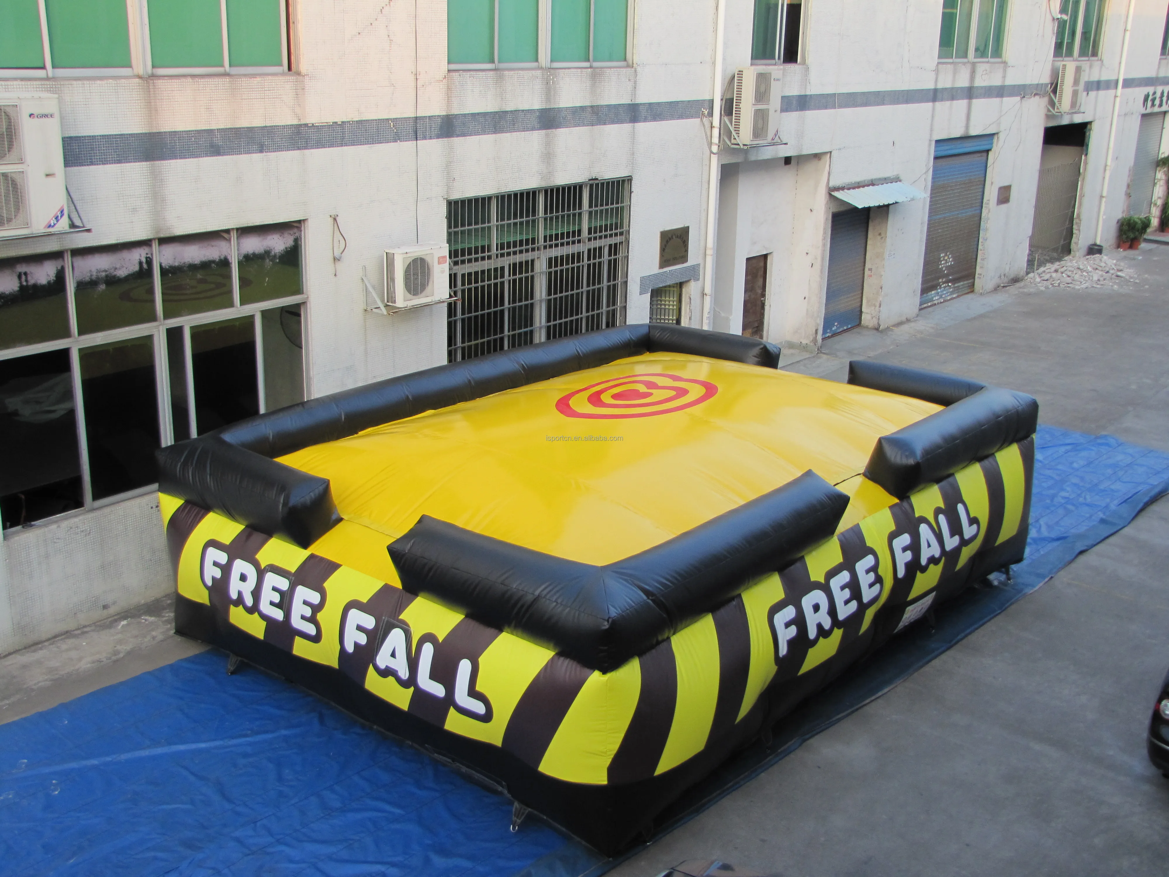 customized Inflatable BMX Air Bag Mattress Landing Mat Inflatable Stunt jump For Skiing