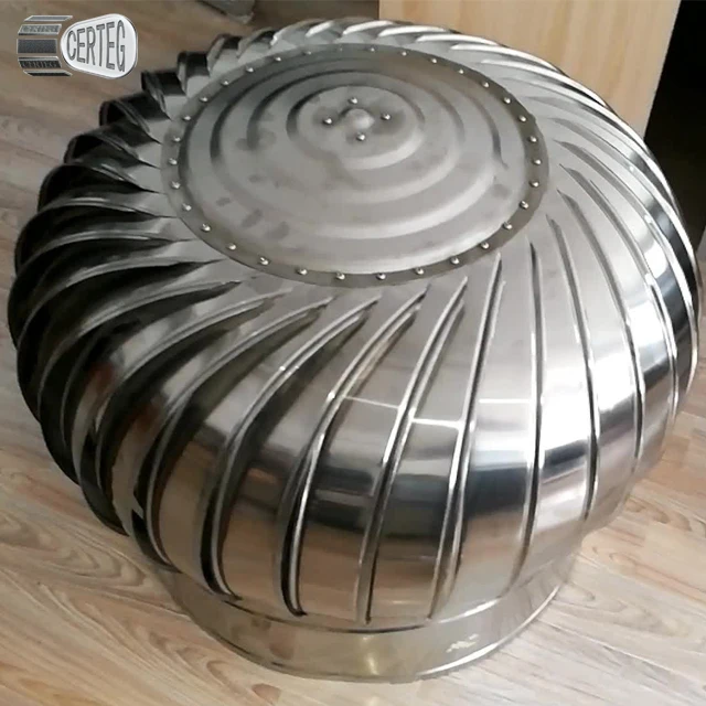 
2020 New Exhaust fan non-owered wind vantilation Good quality Roof turbine Ventilator 