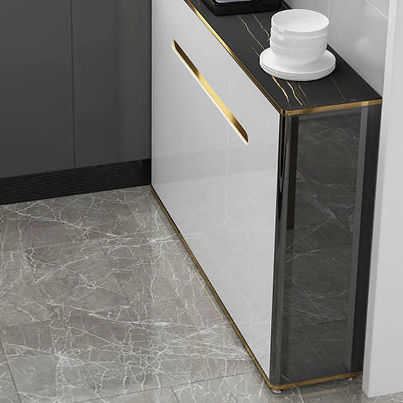 Nordic light luxury simple living room restaurant by the wall entrance cabinet locker storage box living room cabinets