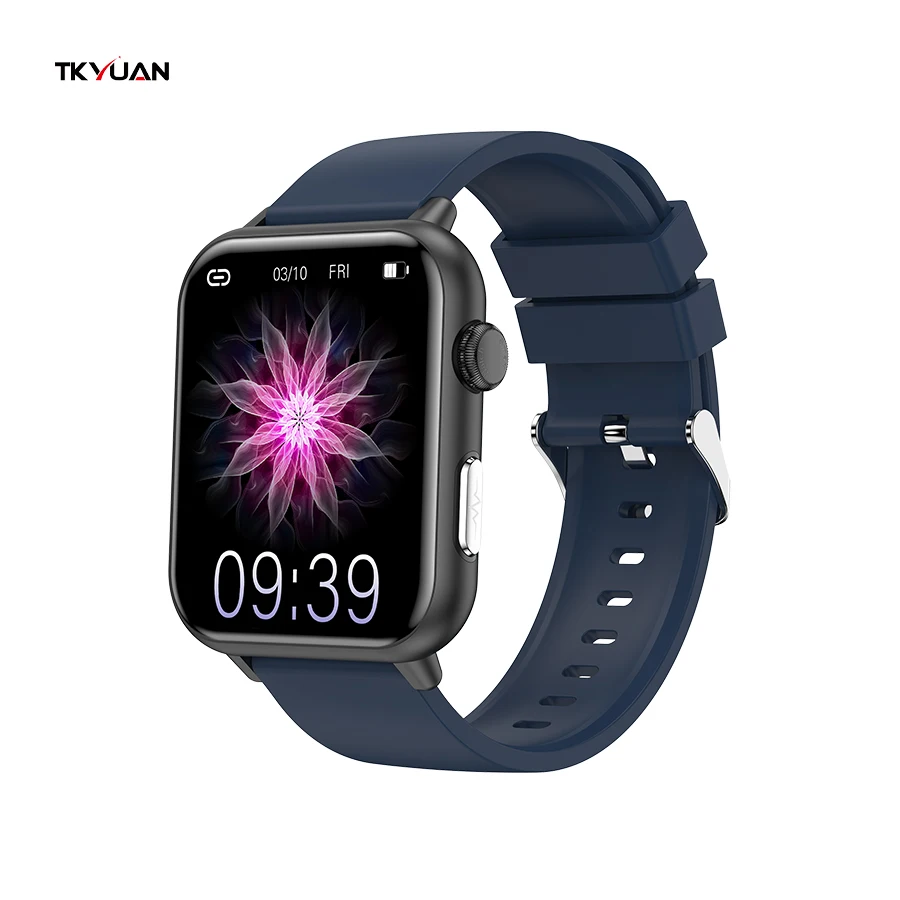TKYUAN Factory E200 ECG PPG body temperature 1.72 inch blood pressure blood oxygen SPO2 heart rate monitoring smart watch