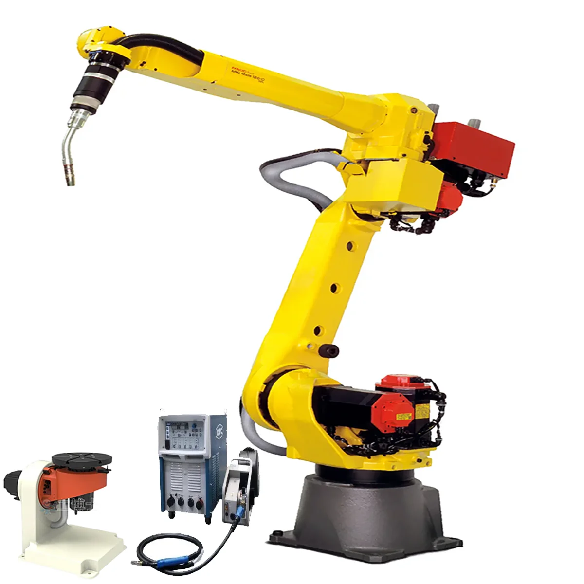 Hot Sale Robot High Accuracy Welding Positioner O Type With FANUC 2000ic 210F Welding Robot For Automatic Welding Technology Art