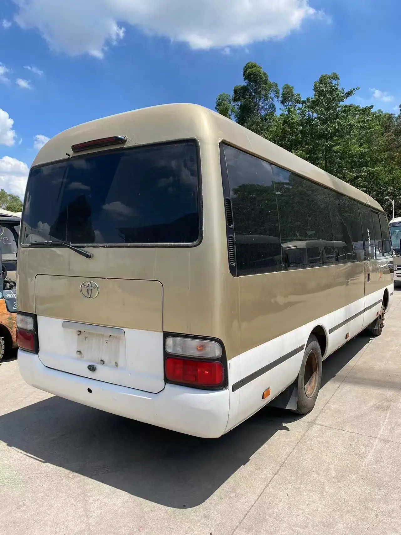 Used Toyota Bus Mini Bus 23~29 seats Toyota Minibus