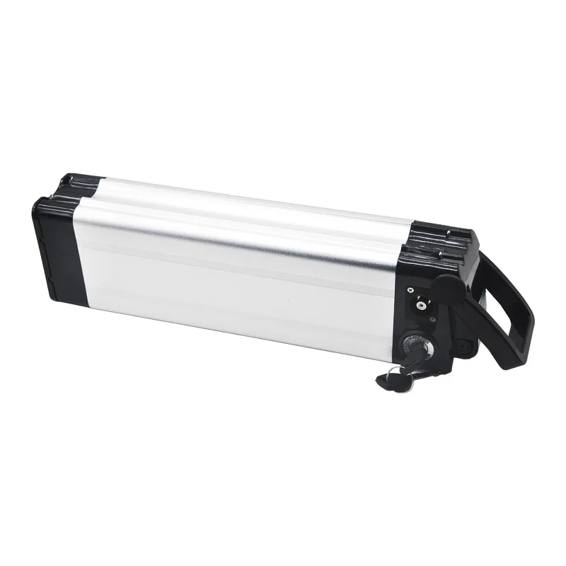 OEM 24V 36V 48V ebike battery silver fish type lithium ion battery 36v 10ah electric bike battery