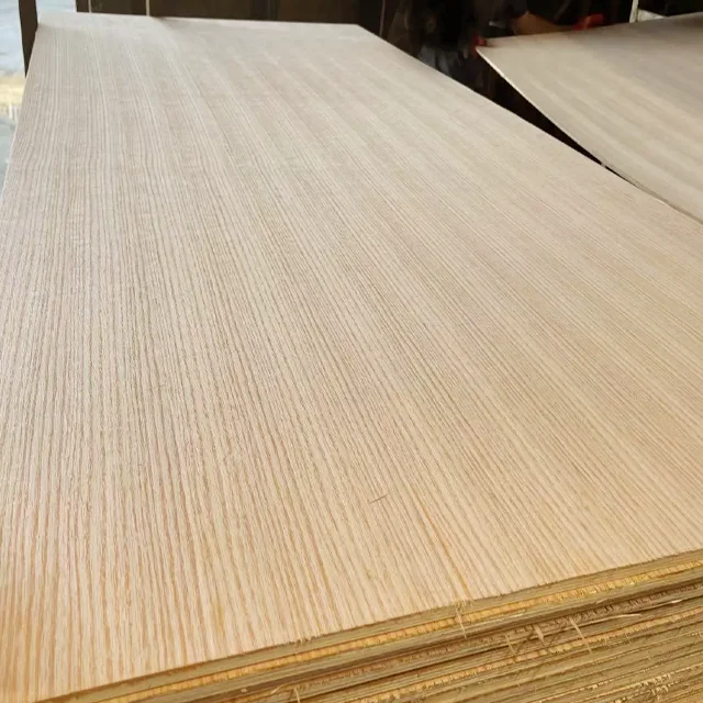 18mm Poplar Core Red Oak Plywood /Oak Fancy Plywood