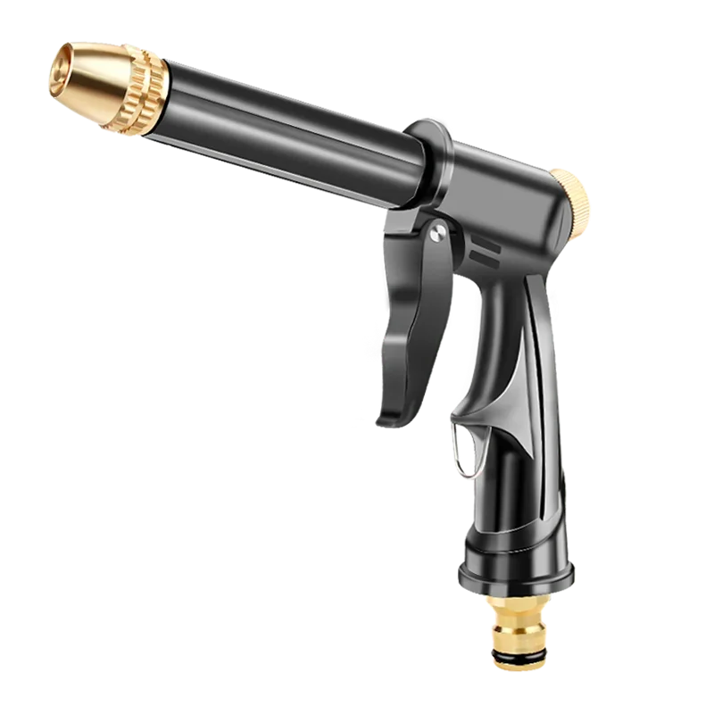 Portable high pressure water gun for cleaning car wash garden watering hose nozzle sprinkler foam water gun nozzle