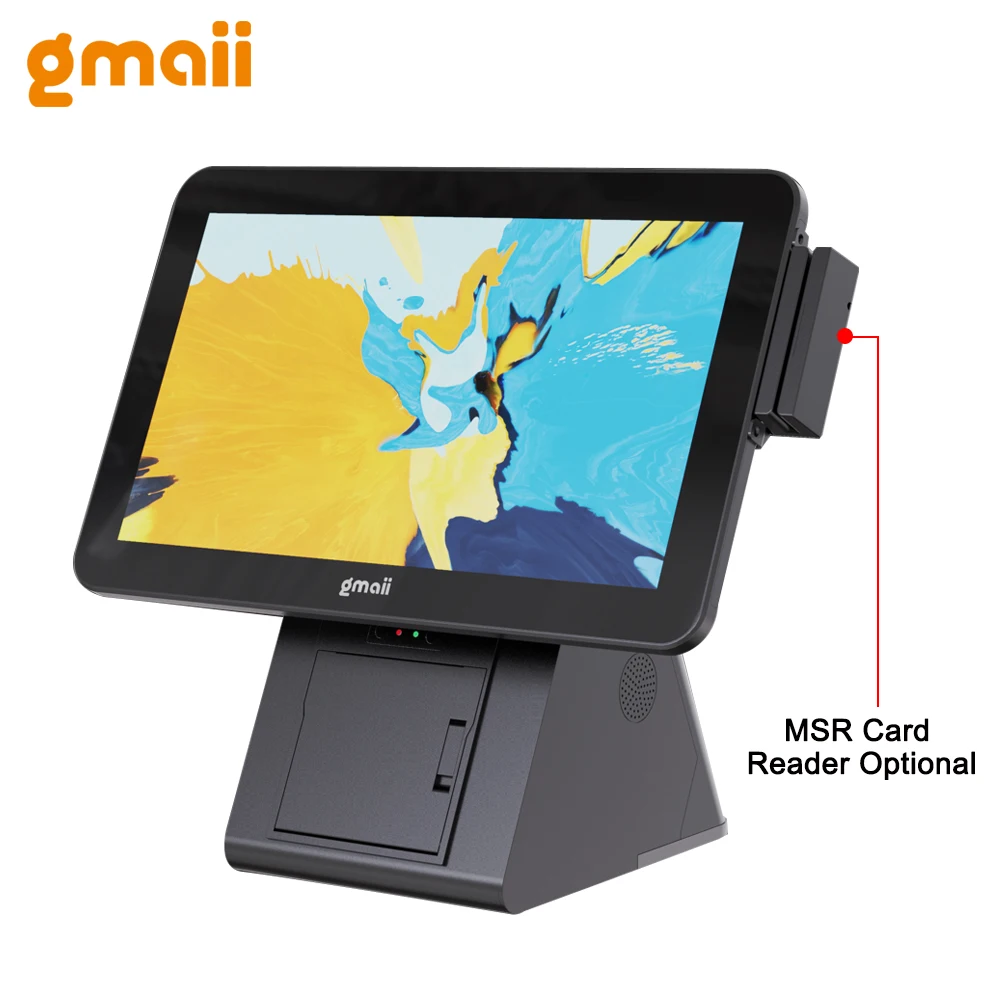 2023 new 1024*768 Resolution 15 Inch Touch Screen Monitor android pos Machine 1920*1080 Resolution All In One Pos Systems retail
