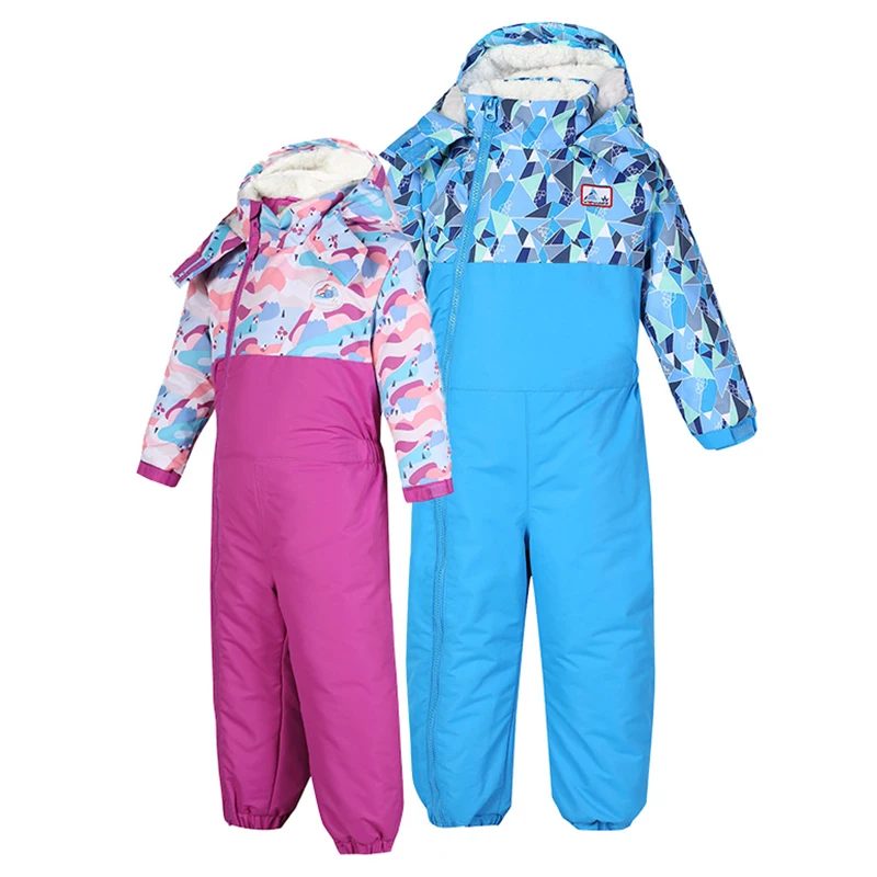 
Warm One Piece Ski Suits Winter Ski Snow Jumpsuits for Little Kids 