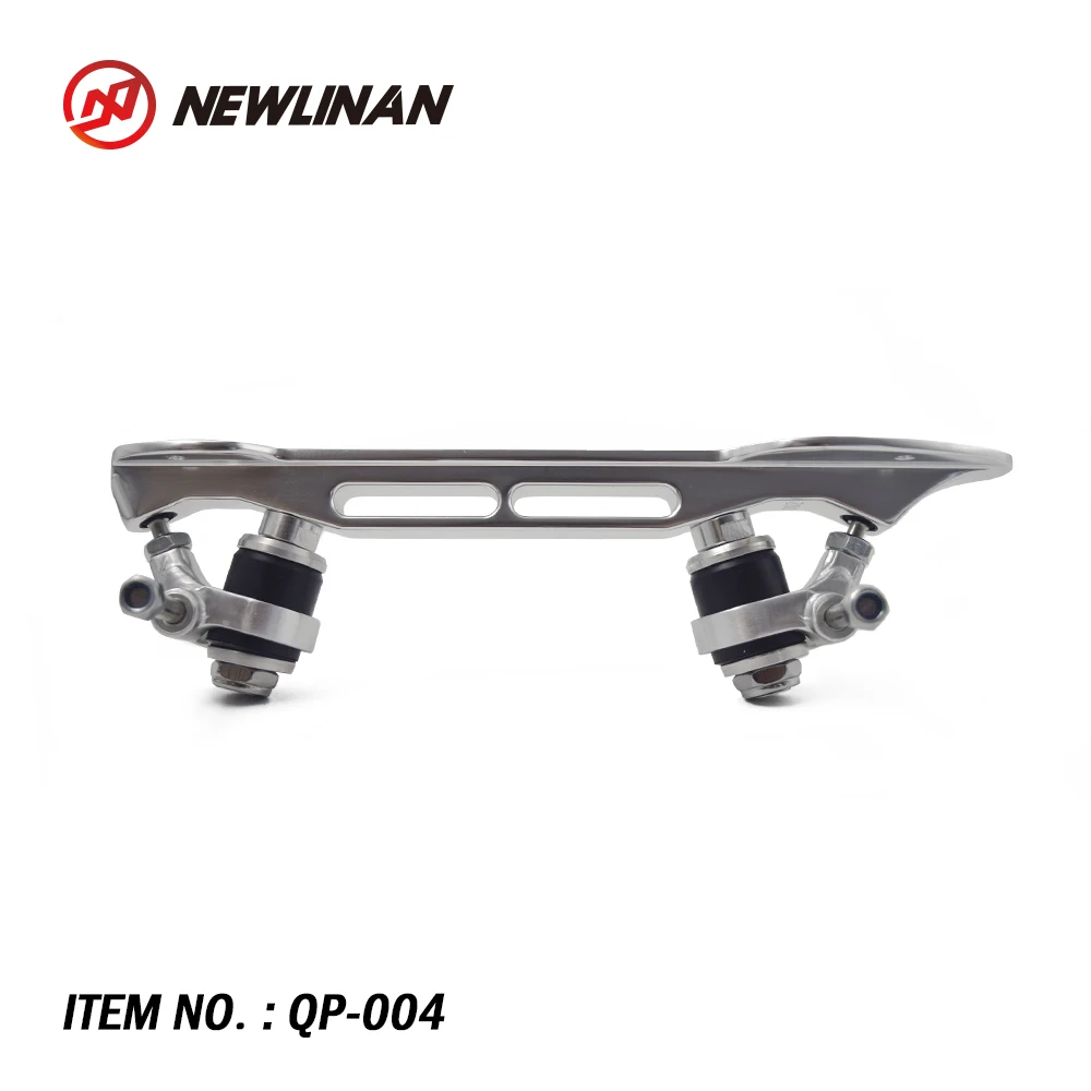 Aluminium Quad Skate Plate Derby Skate Plate without stopper brake